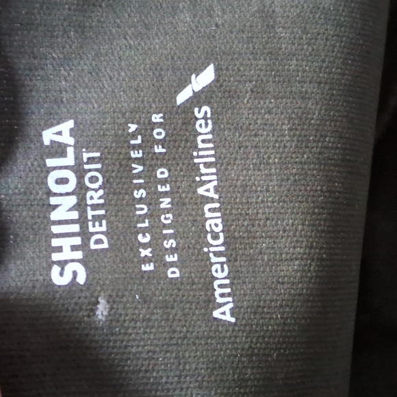 Shinola Detroit army green 6 X 8 bag - Picture 4 of 5